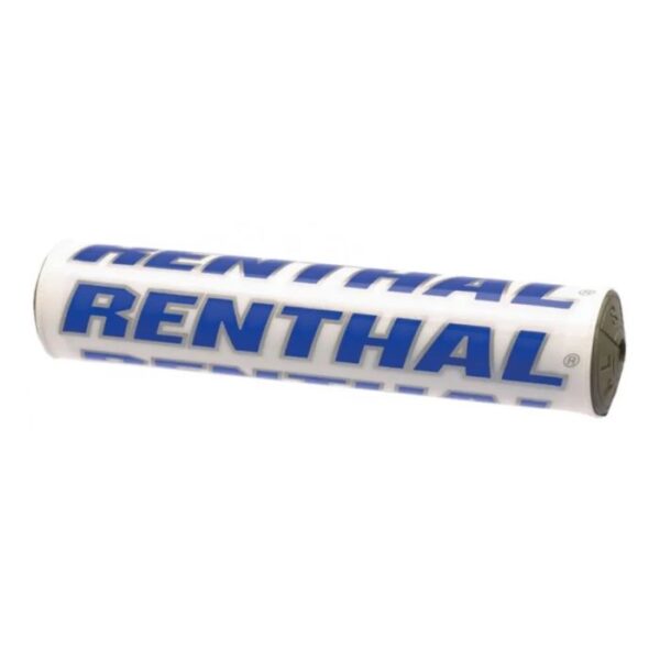 PROTETOR DE GUIDÃO RENTHAL CROSSBAR - 240MM - BRANCO/AZUL