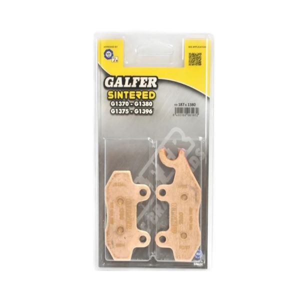 PASTILHA DE FREIO TRASEIRA GALFER TRIUMPH TIGER 1200 (18-21) TIGER EXPLORER 1200 (16-17)