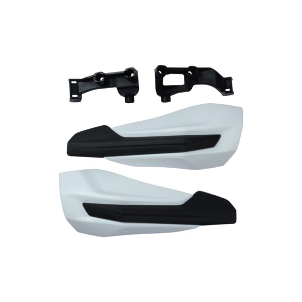 PROTETOR DE MÃO AMX SNAKE KTM SX/SX-F (16-22) EXC/EXC-F (17-23) HUSQVARNA FC/TC (17-22) FE/TE (17-23) - BRANCO