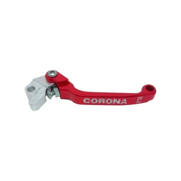 MANETE DE EMBREAGEM CORONA HONDA CRF 230F (07-17) CRF 250F (18-22) - VERMELHA