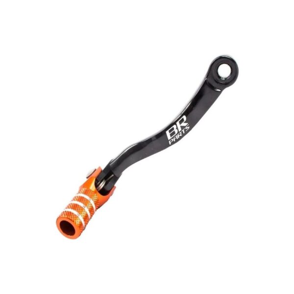 PEDAL DE CÂMBIO BR PARTS GASGAS 250-300 (21-23) HUSQVARNA 250-300 (17-23) KTM 250-300 (17-23) - PRETO/LARANJA