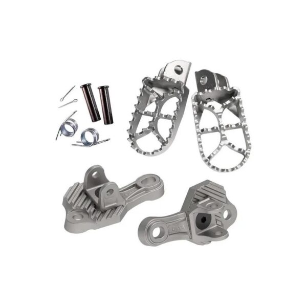 PEDALEIRA COM SUPORTE REGULÁVEL OKTA HONDA CRF 250F (18-24)