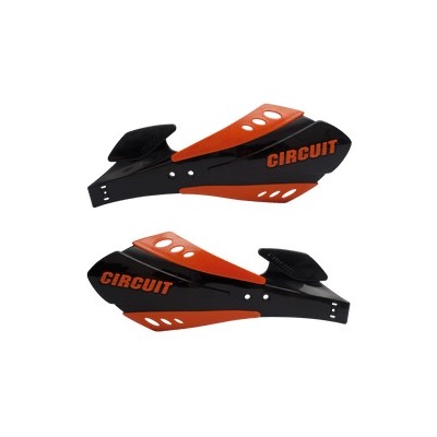 PROTETOR DE MÃO CIRCUIT SX BICOMP PRETO/LARANJA