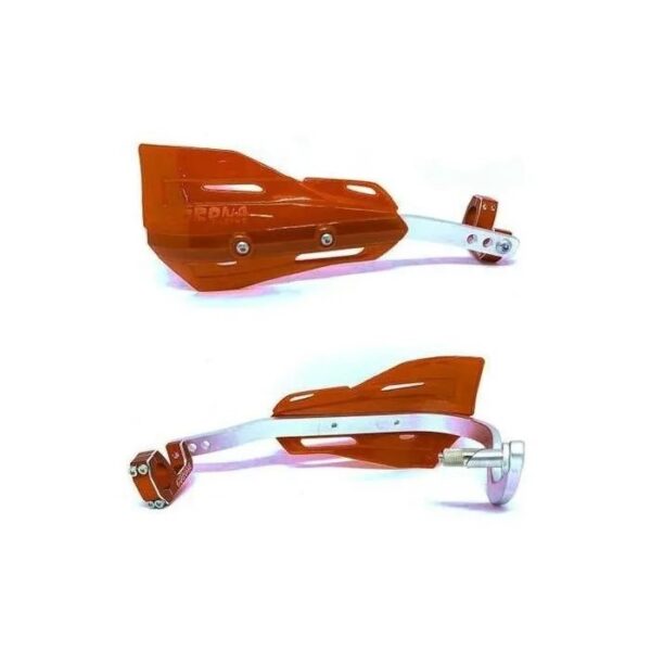 PROTETOR DE MÃO CORONA ENDURO (GUIDÃO 28MM) - LARANJA