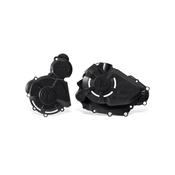 PROTETOR DAS TAMPAS LATERAIS DO MOTOR BIKER MXF 270F - PRETO