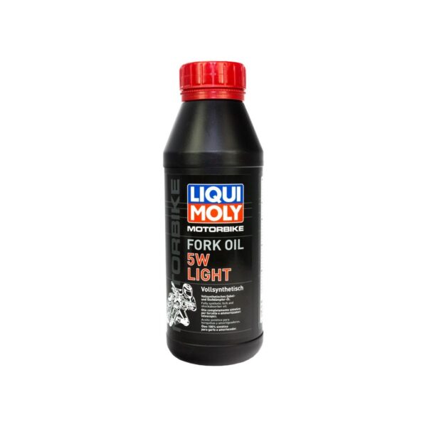 ÓLEO PARA SUSPENSÃO LIQUI MOLY MOTORBIKE FORK OIL 5W LIGHT - 1L