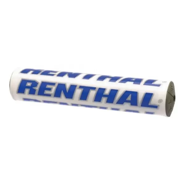 PROTETOR DE GUIDÃO RENTHAL CROSSBAR - 240MM - BRANCO/AZUL