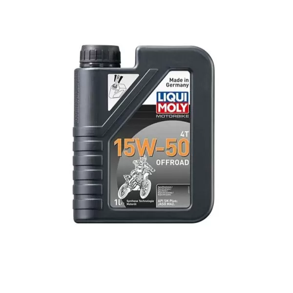 ÓLEO PARA MOTOR LIQUI MOLY 4T SYNTH 15W-50 OFF-ROAD - 1L