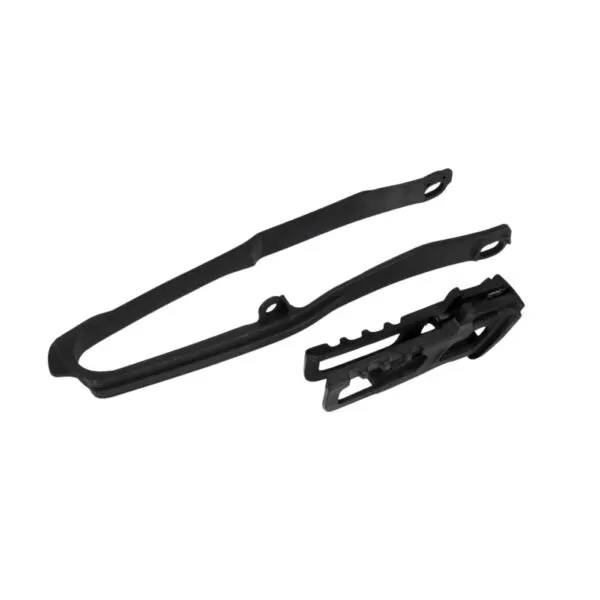 GUIA DE CORRENTE E BALANÇA UFO HONDA CRF 250R (18-21) CRF 250RX (19-21) CRF 450R (17-18) CRF 450RX (17-18) – PRETO