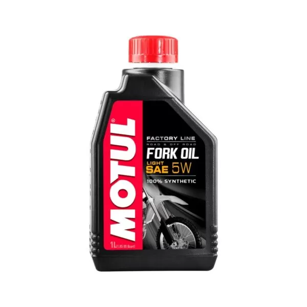 ÓLEO PARA SUSPENSÃO MOTUL FORK OIL FACTORY LIGHT 5W - 1L