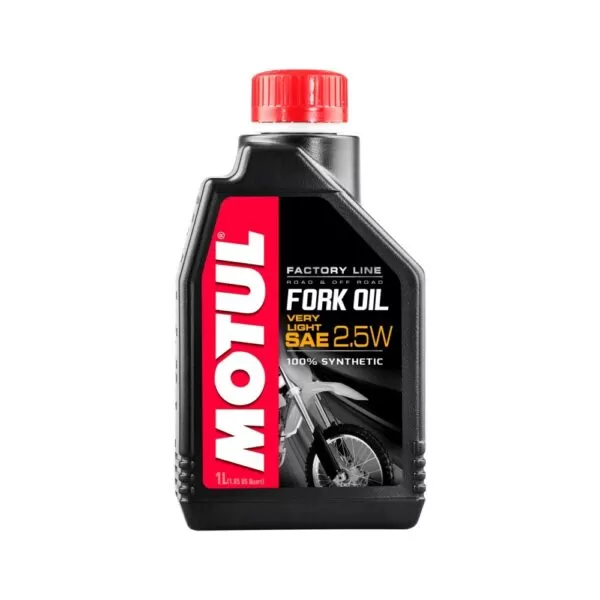 ÓLEO PARA SUSPENSÃO MOTUL FORK OIL FACTORY VERY LIGHT 2,5W - 1L