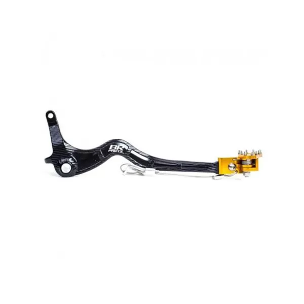 PEDAL DE FREIO BR PARTS HONDA CRF 230F (07-17) - PRETO/DOURADO