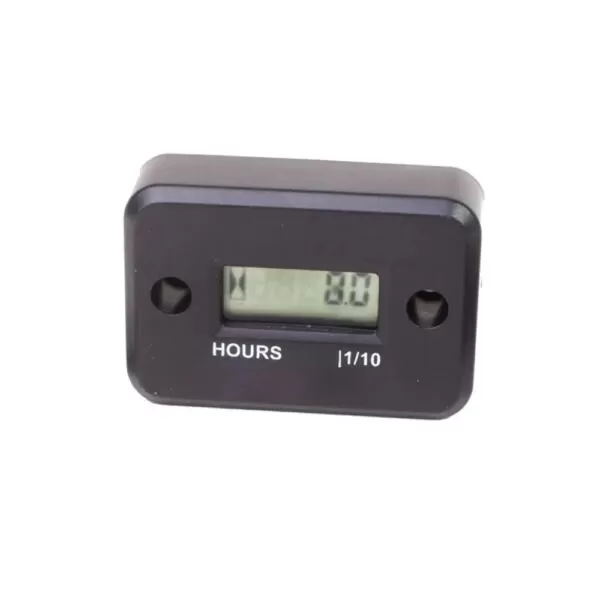 HORÍMETRO BR PARTS 54X33X9 MM - PRETO