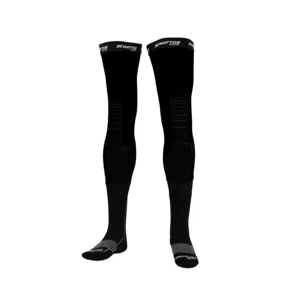 MEIA MATTOS RACING KNEE BRACE - PRETA